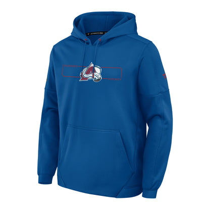 Colorado Avalanche Fanatics Authentic Pro Rink Poly Fleece Hoody