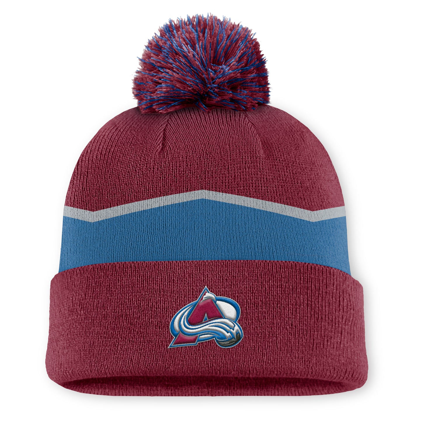 Colorado Avalanche Rink 13 Pom Knit
