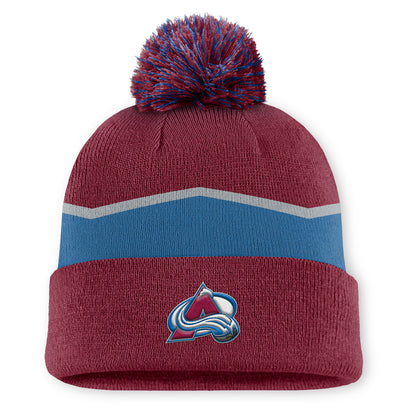 Colorado Avalanche Rink 13 Pom Knit