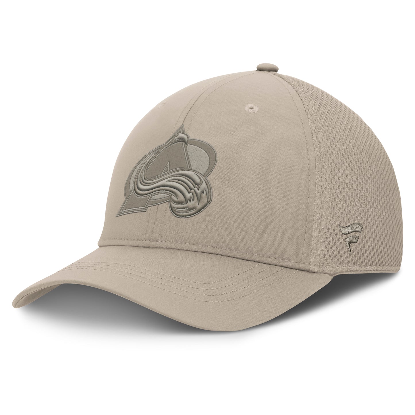Colorado Avalanche Road 5 Mesh Stretch Fit Hat - Tan