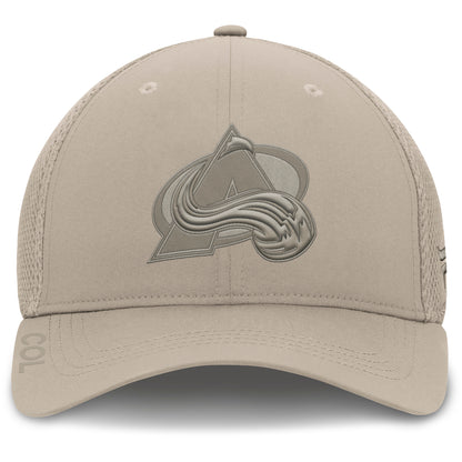 Colorado Avalanche Road 5 Mesh Stretch Fit Hat - Tan