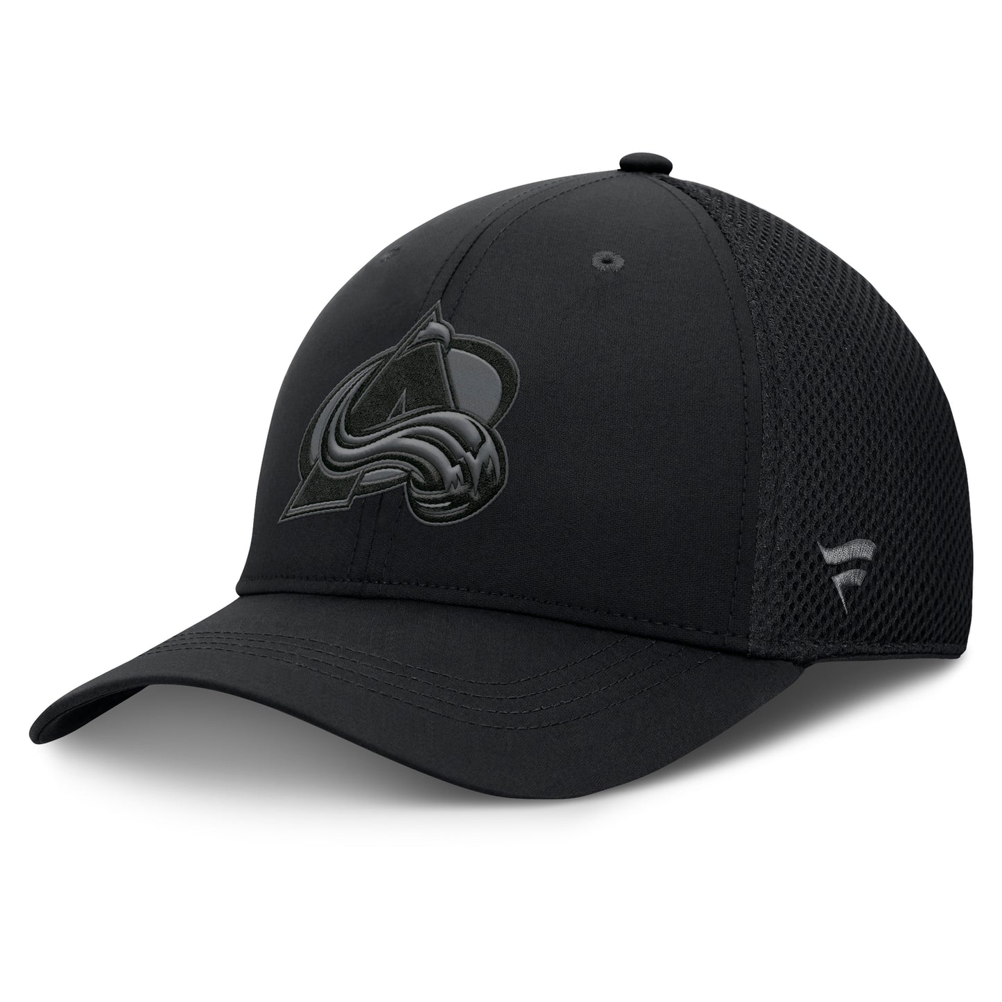 Colorado Avalanche Road 5 Mesh Stretch Fit Hat - Black