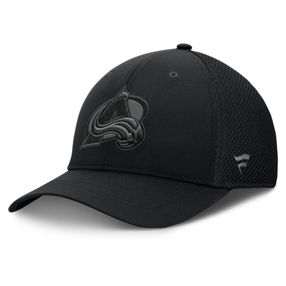 Colorado Avalanche Road 5 Mesh Stretch Fit Hat - Black