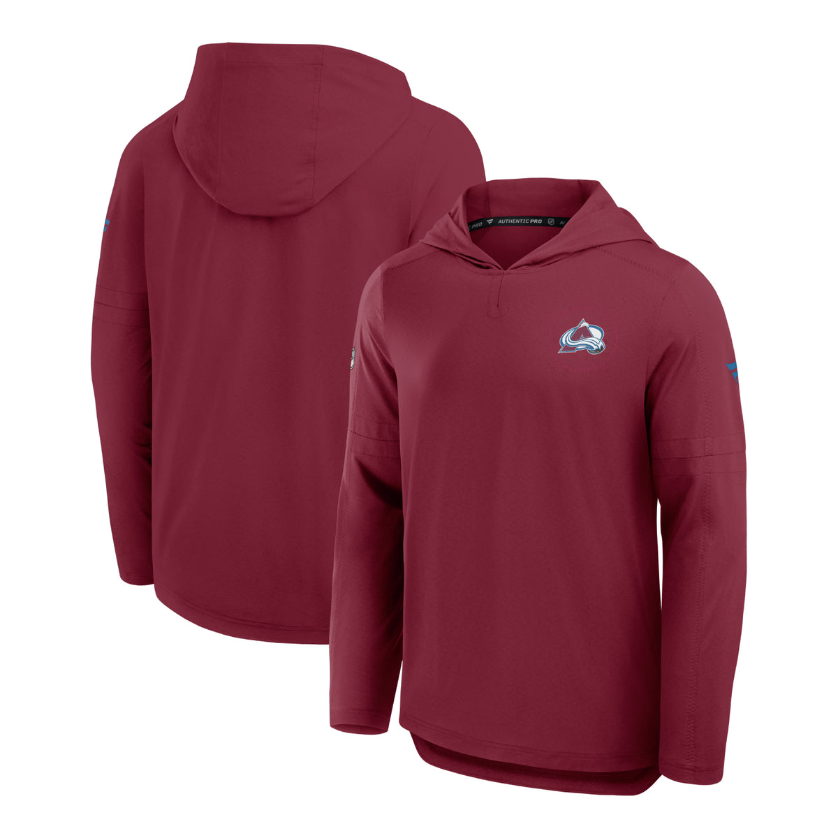 Colorado Avalanche Fanatics Authentic Pro Lightweight Hoody