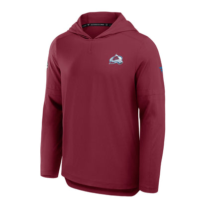 Colorado Avalanche Fanatics Authentic Pro Lightweight Hoody