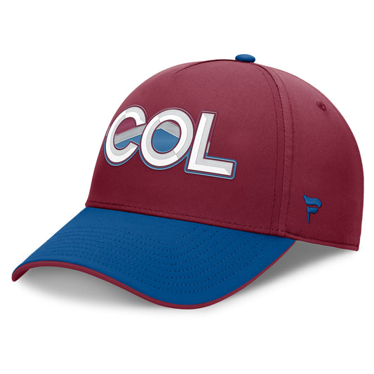 Colorado Avalanche Rink 9 Stretch Fit Hat