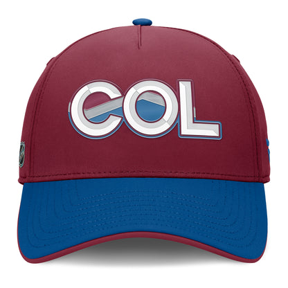 Colorado Avalanche Rink 9 Stretch Fit Hat