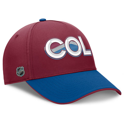 Colorado Avalanche Rink 9 Stretch Fit Hat
