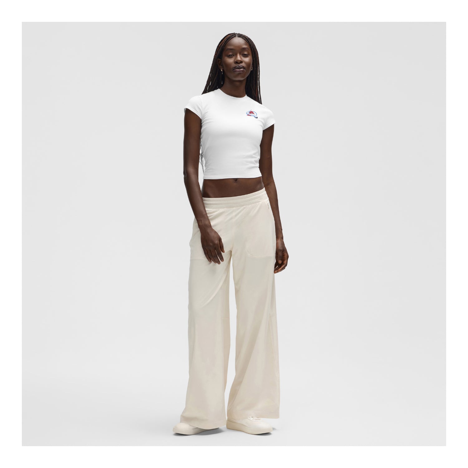 Colorado Avalanche lululemon Women's Organic Cotton Ringer Baby T