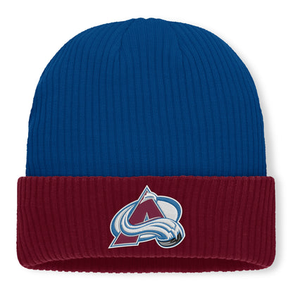 Colorado Avalanche Authentic Pro Rink Cuff Beanie