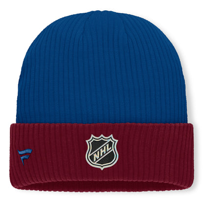 Colorado Avalanche Authentic Pro Rink Cuff Beanie