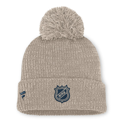 Women's Colorado Avalanche Road Cuff Pom Beanie