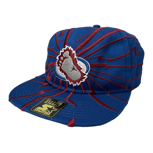 Avalanche Foot Logo Collision Snapback Hat