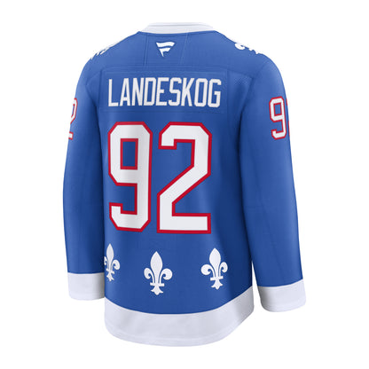 #92 Gabriel Landeskog Colorado Avalanche Heritage Premium Jersey