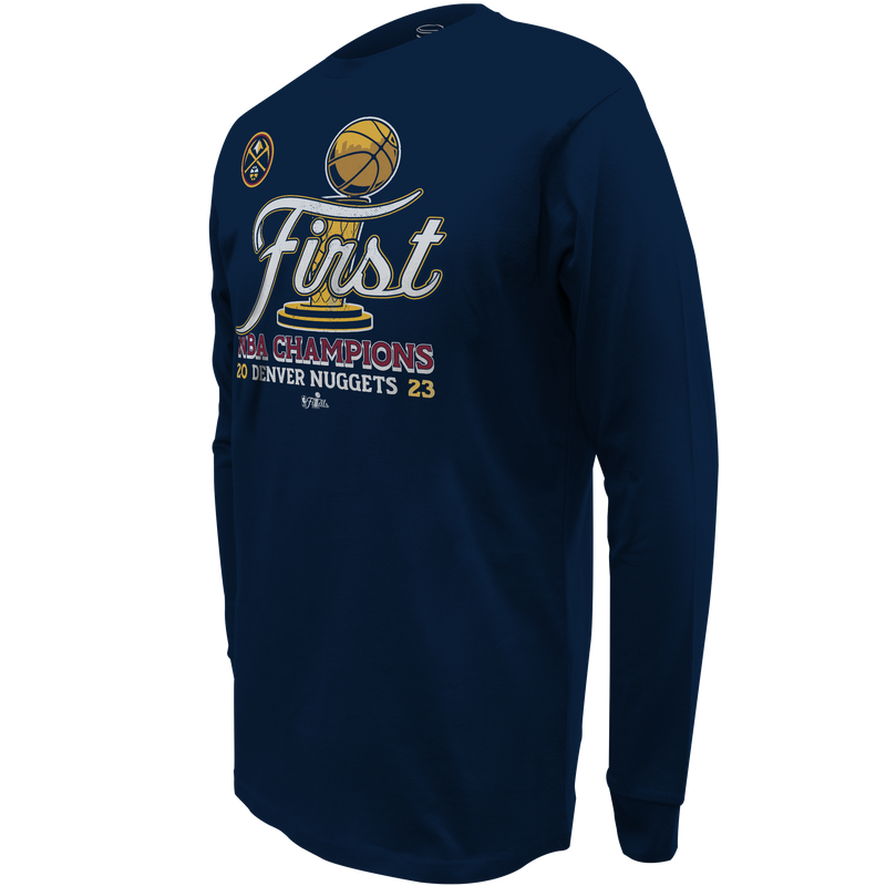 Nuggets NBA 1st Time Champions L/S Tee