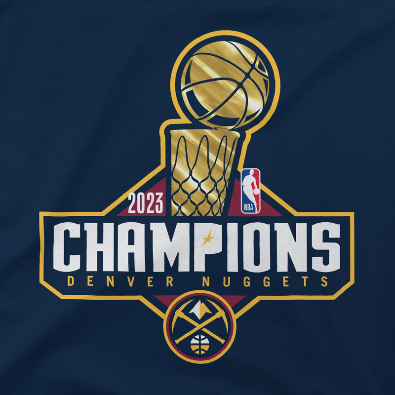 Nuggets Champ Foil Trophy S/S Tee