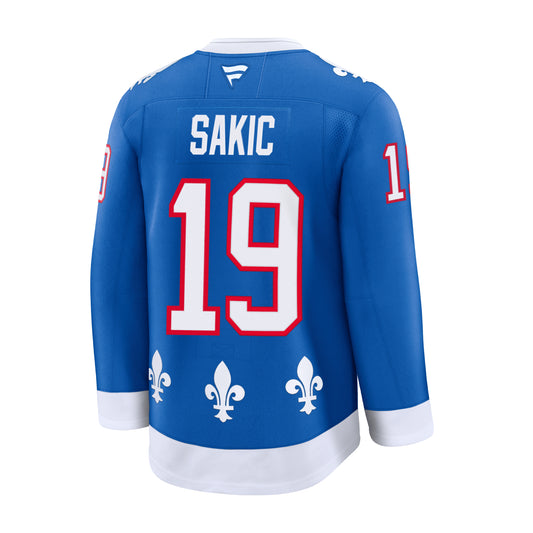 #19 Joe Sakic Colorado Avalanche Heritage Premium Jersey