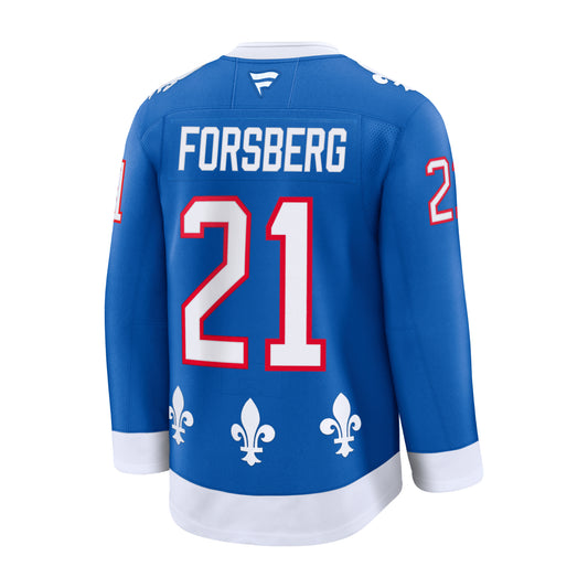 #21 Peter Forsberg Colorado Avalanche Heritage Premium Jersey