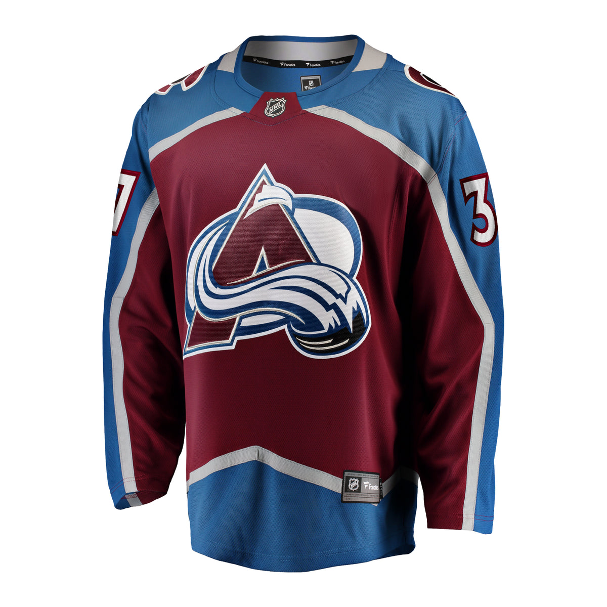 Avalanche Breakaway Home #37 JT Compher Jersey - XS