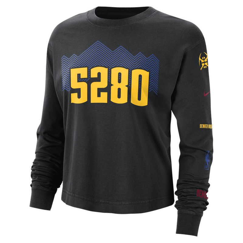 2023-24 Nuggets City Edition Women's L/S BXY Tee