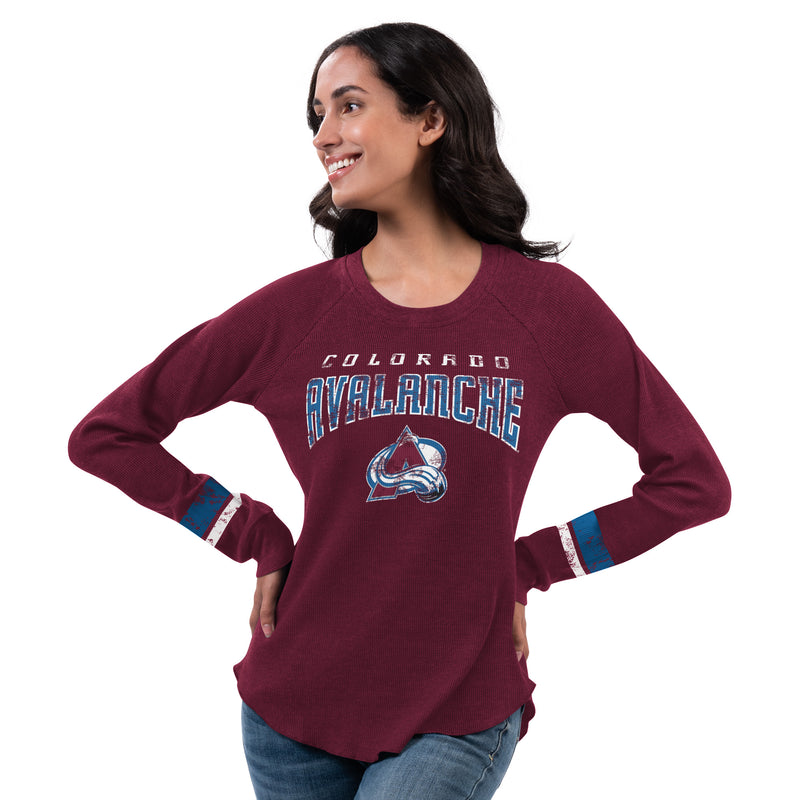 Avalanche Women's Waffle Jersey L/S Tee