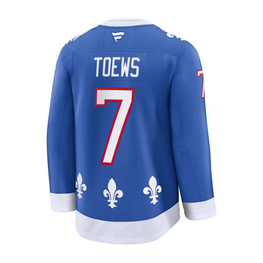 #7 Devon Toews Colorado Avalanche Heritage Premium Jersey