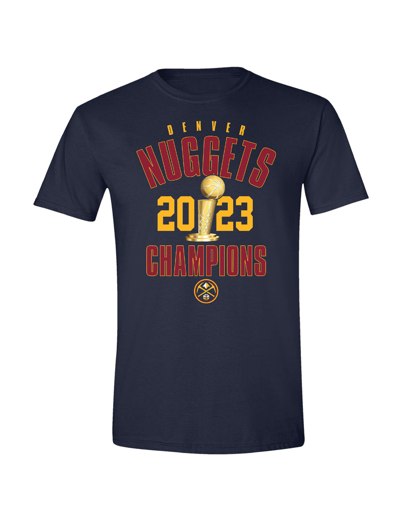 2023 Nuggets NBA Champs S/S Maingate Tee - Navy