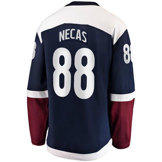 Colorado Avalanche #88 Martin Necas Breakaway Alternate Jersey