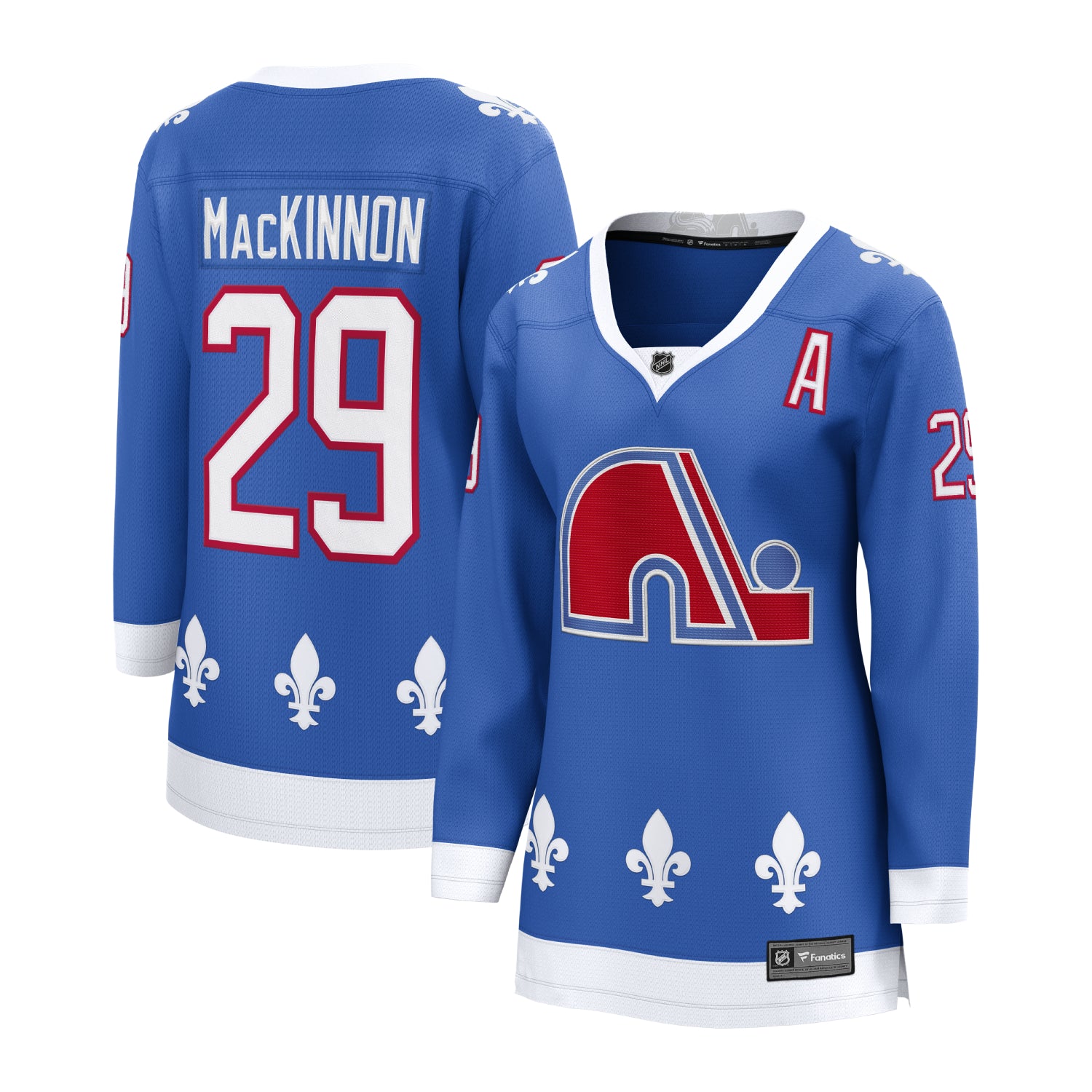 29 Nathan MacKinnon Colorado Avalanche Heritage Women's Breakaway