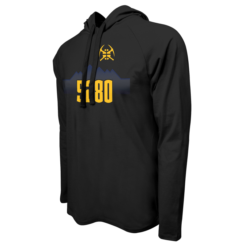 2023-24 Nuggets City Edition Atrium L/S Hooded Tee