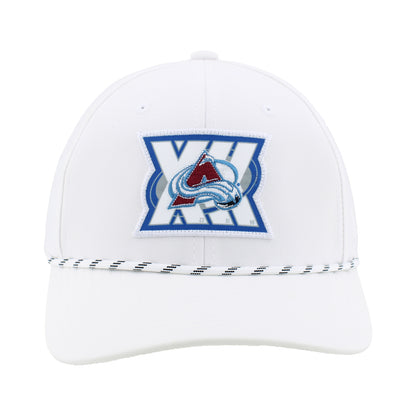 Colorado Avalanche 30th Anniversary Ace Rope Snapback Hat
