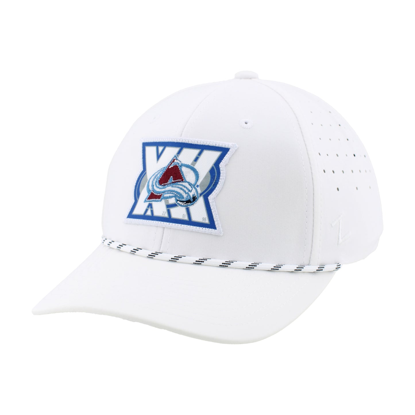Colorado Avalanche 30th Anniversary Ace Rope Snapback Hat