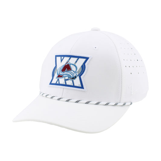 Colorado Avalanche 30th Anniversary Ace Rope Snapback Hat