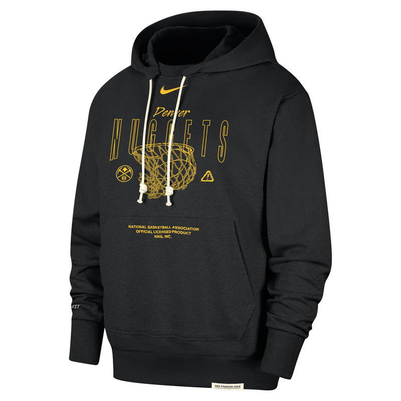 2023 Nuggets Standard Issue Courtside Hoody - Black