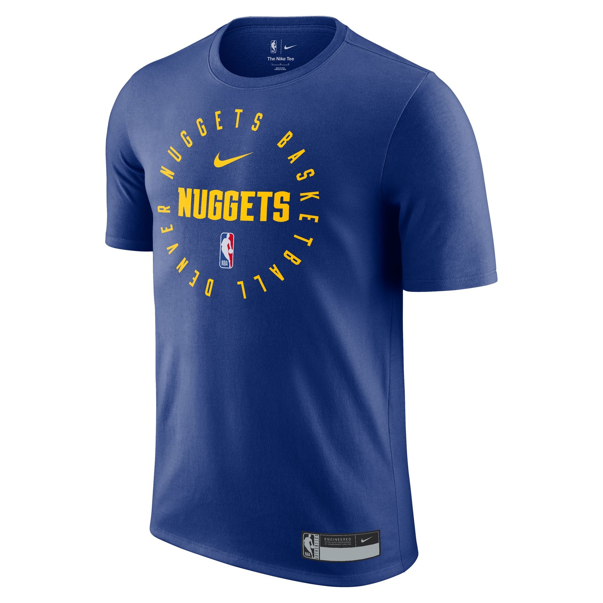 Jr Typing We The North Shirt Nike 2024-25 Nuggets Legend On-Court