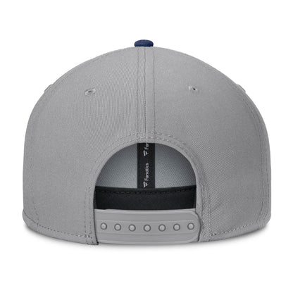 Colorado Avalanche Fanatics Fundamentals Duo Split Logo Snapback Hat