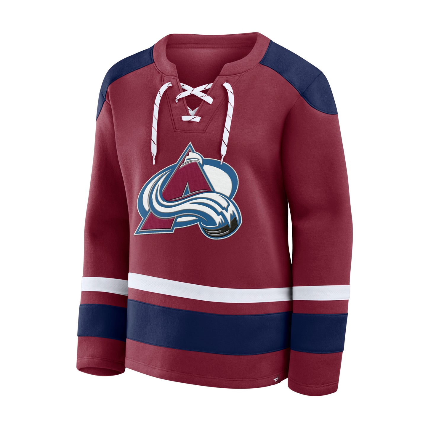 Colorado Avalanche Women's Fleece Lace Up Crew