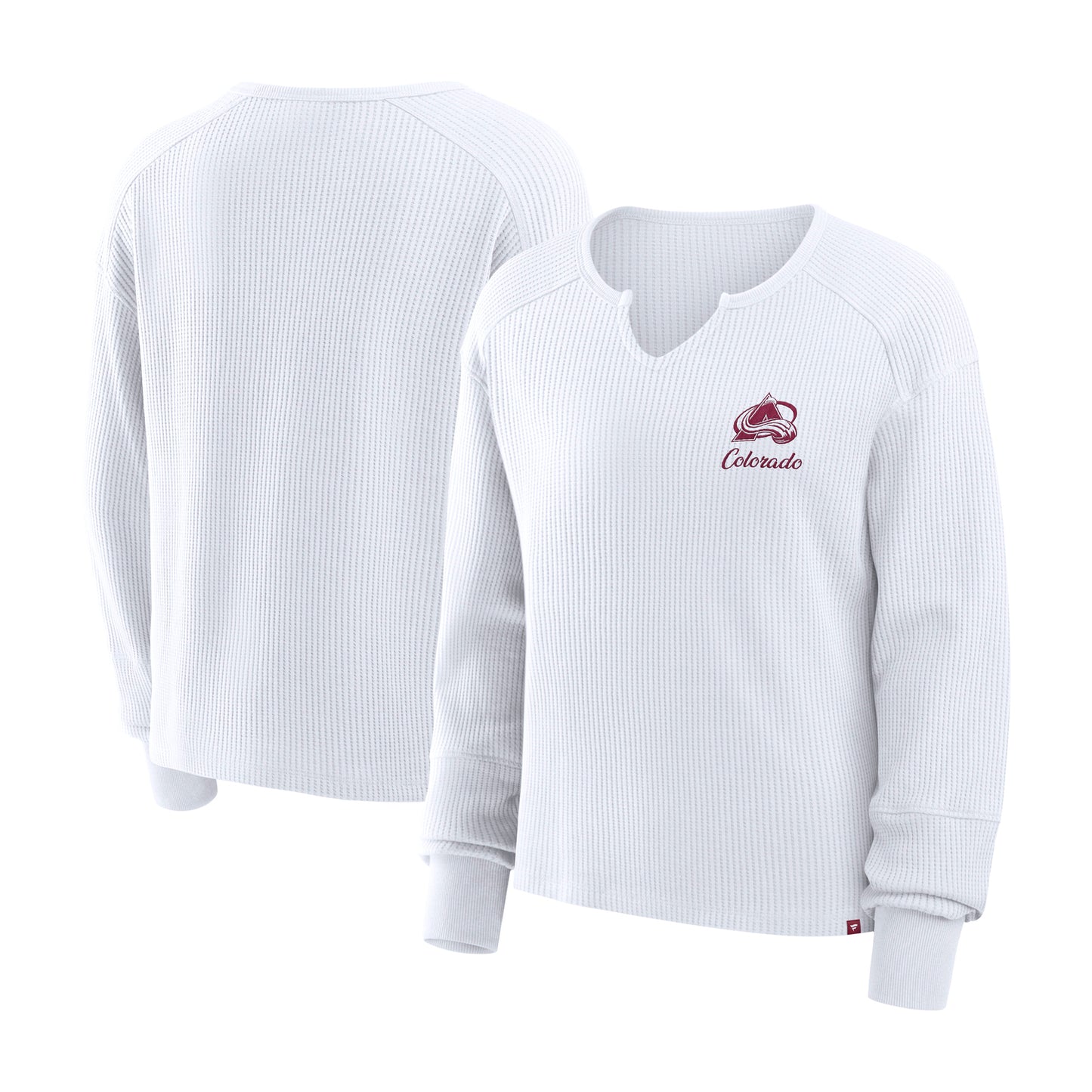 Colorado Avalanche Women's Long Sleeve V-Neck Fashion T-Shirt