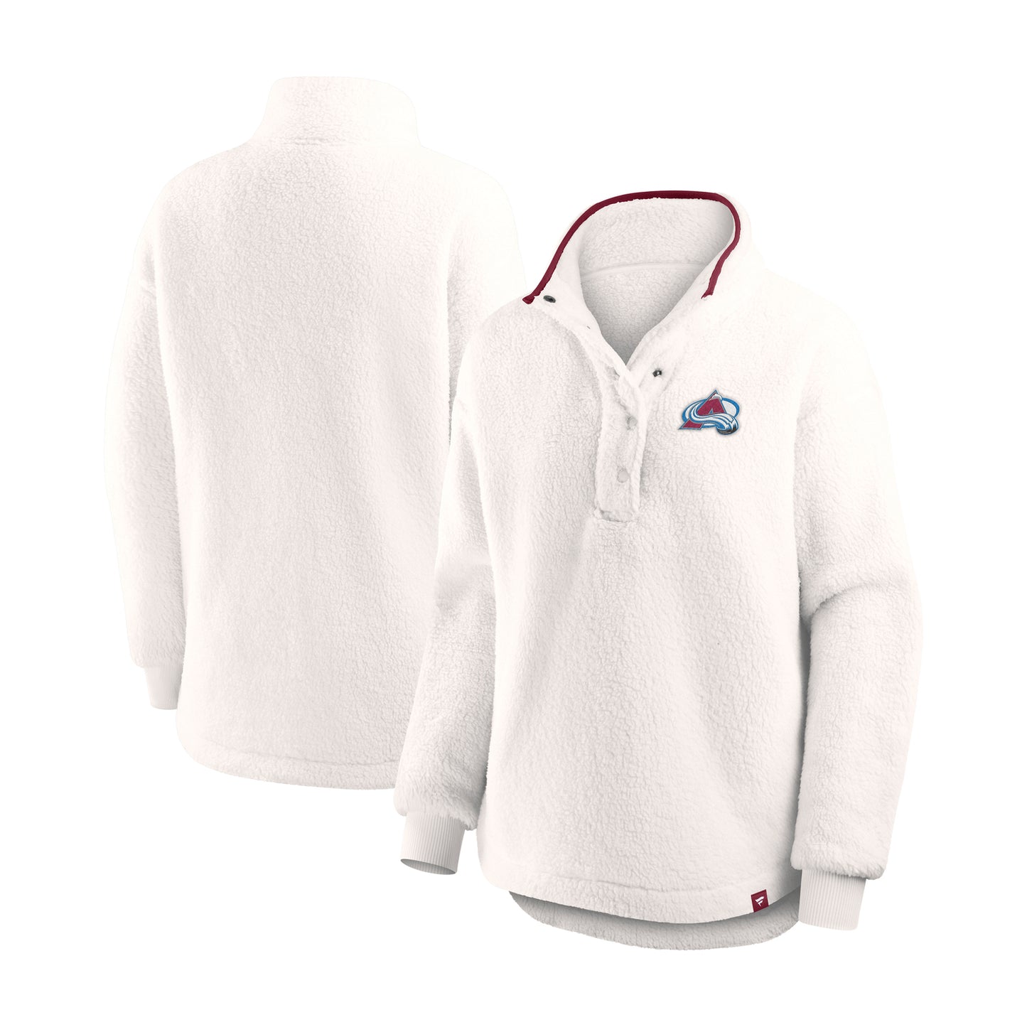 Colorado Avalanche Women's Half Snap Sherpa Jacket