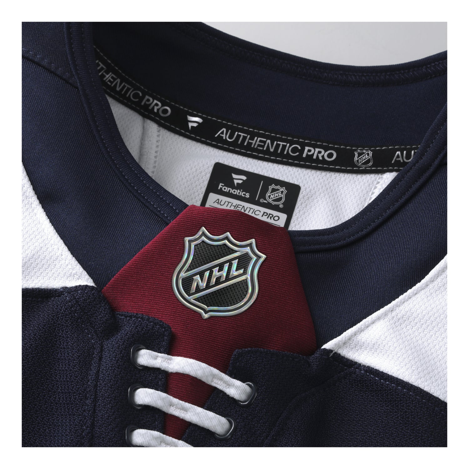 Colorado Avalanche Pro On Ice Authentic Blank Alternate Jersey