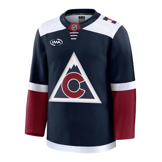 Colorado Avalanche Premium Blank Alternate Jersey