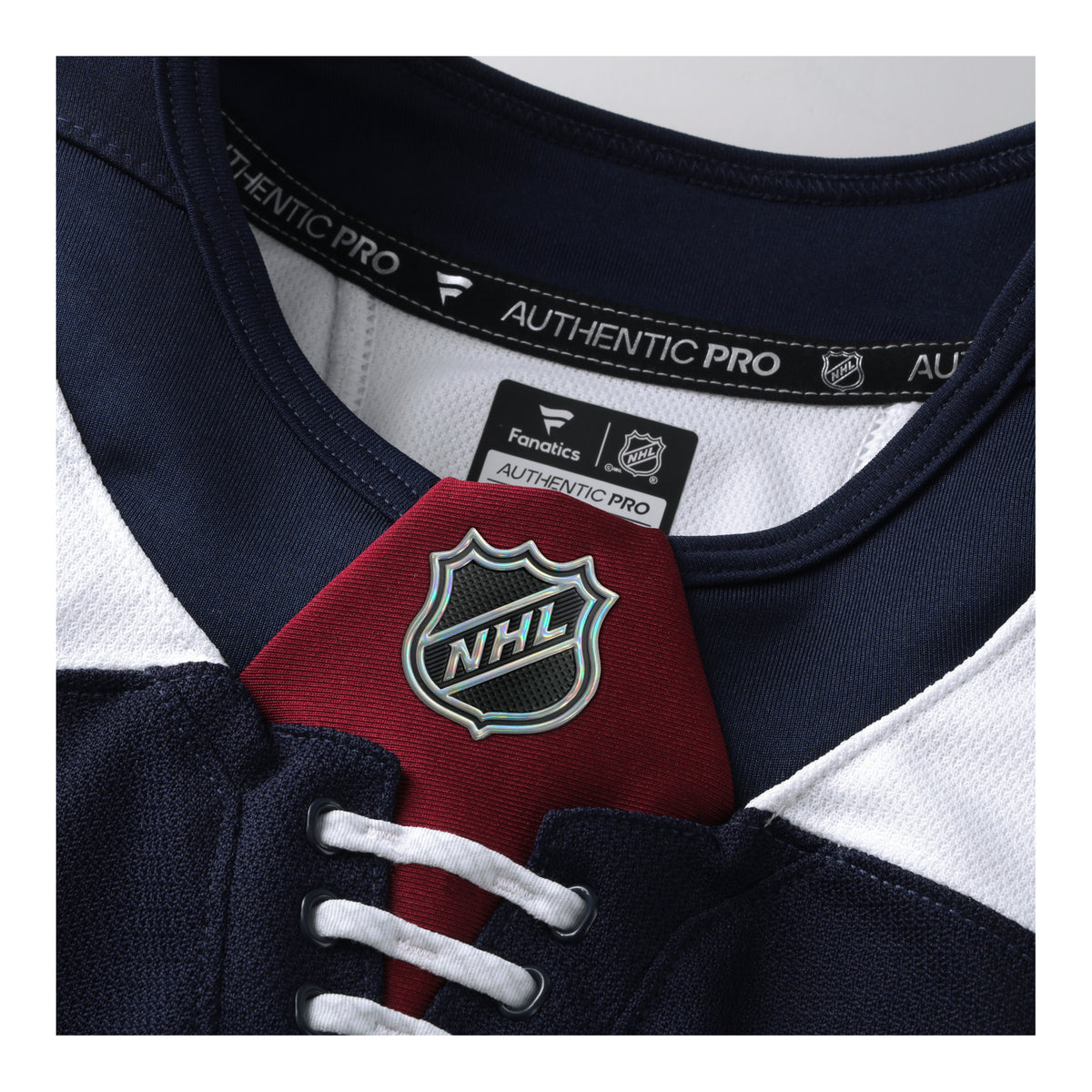 Colorado Avalanche Pro On Ice Authentic Blank Alternate Jersey