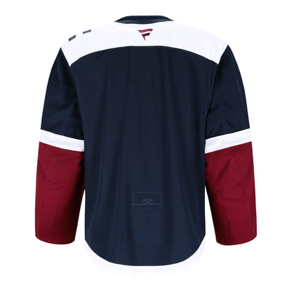 Colorado Avalanche Pro On Ice Authentic Blank Alternate Jersey