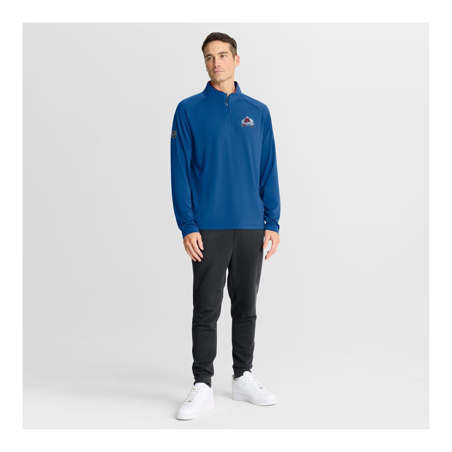 2025-2026 Colorado Avalanche Pro Rink Training 1/4 Zip Jacket