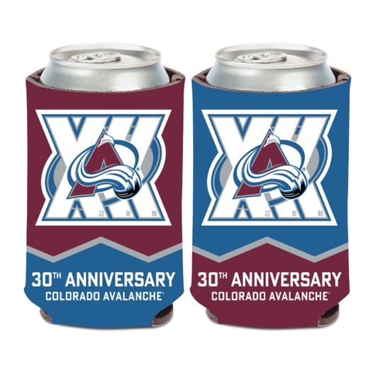 Colorado Avalanche 30th Anniversary Can Coozie