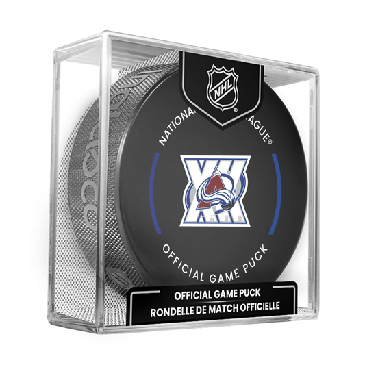 Colorado Avalanche 30th Anniversary Official Puck