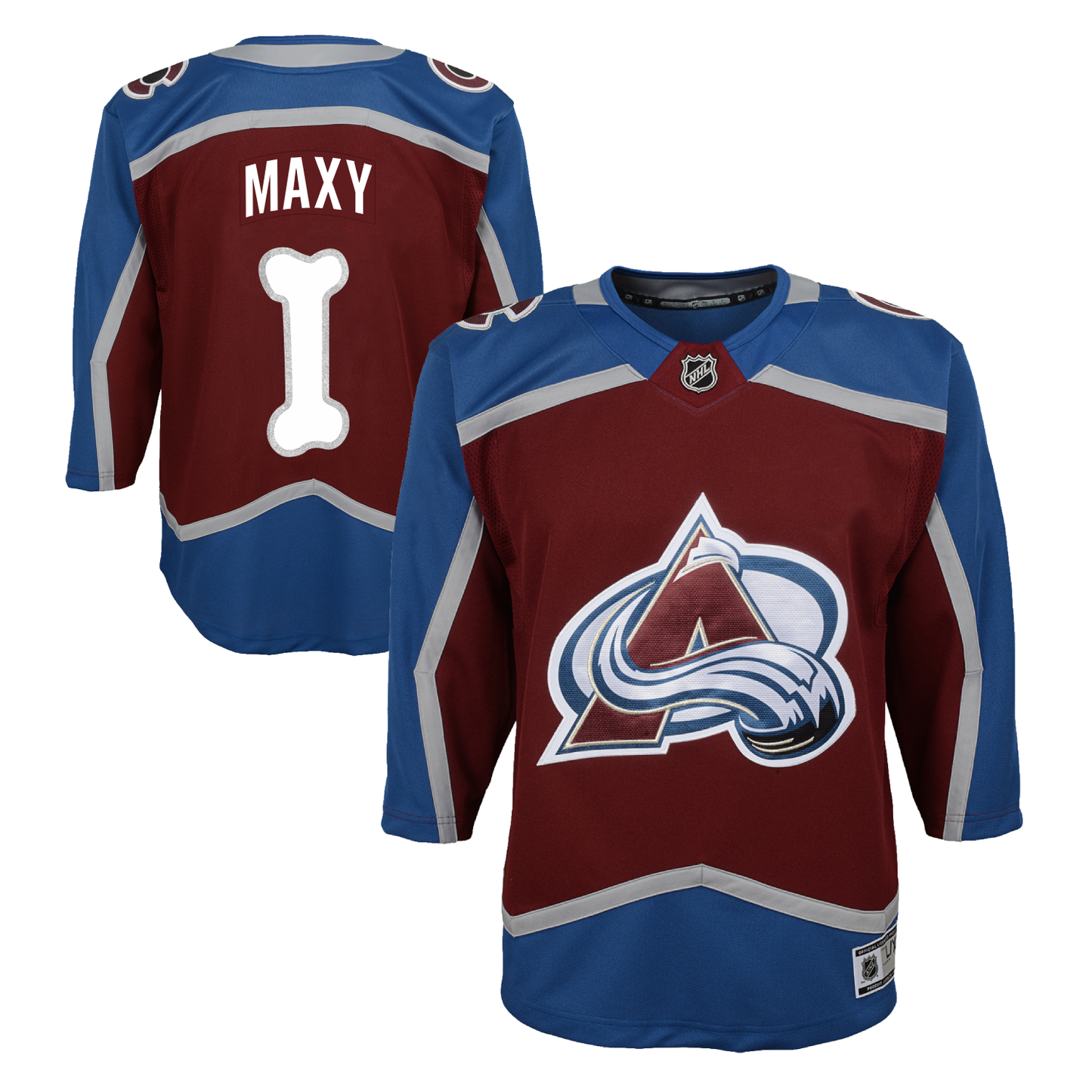 Child Colorado Avalanche Home Maxy Replica Jersey