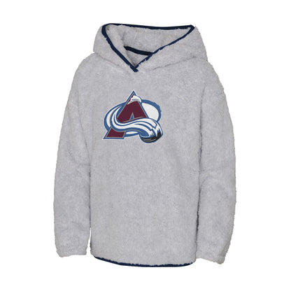 Colorado Avalanche Girls Ultimate Teddy Fleece Pullover Hoody