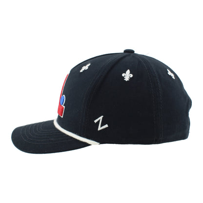Nordiques Memento Wordmark Rope Snapback Hat