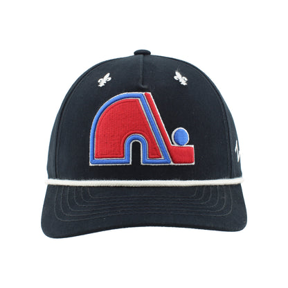 Nordiques Memento Wordmark Rope Snapback Hat